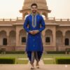 Blue Dhoti Kurta
