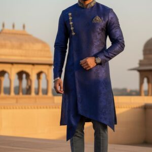 Blue Designer kurta